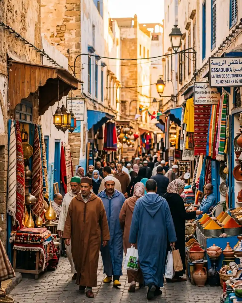 Drive Agadir to Essaouira — UNESCO blue port